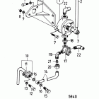 MD70B Oil bilge pump and installation components std
