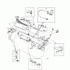 MD70B Cooling system induction and exhaust manifold