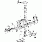 MD70B Впрыск топливный насос