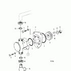 MD70C Sea water pump and installation components: a