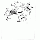 MD100B Oil cooler with installation components