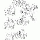 MD100B-CC Clutch with installation components