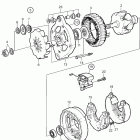 MD2010A Alternator 14v 60a, components