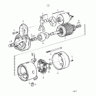 MD2010A Starter motor, components