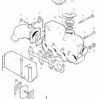 MD2020A Induction and exhaust manifold