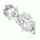 MD2020A Cylinder block and flywheel housing