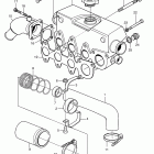 MD2020C Induction and exhaust manifold