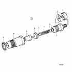 MD2030B Fuel injector, components