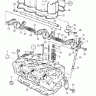 MD2030B Cylinder head, engine spec. no. 868747