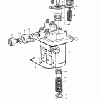 MD2040A Fuel injection pump, components