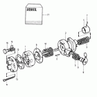 MD2040C Fuel feed pump, components