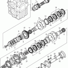 MS25L-A Reverse gear ms25l, components: ratio 2.74:1