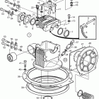 MS25S-A Upper gear unit sail boat drive unit ms25s, ms25sr