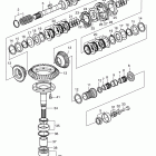 MS25SR-A Upper gear unit sail boat drive unit ms25s, ms25sr, comp...