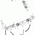 SX-AAC Jackshaft connecting components, 4.3l