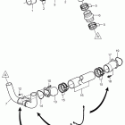 SX-AACLT32 Jackshaft connecting components, 5.0l, 5.7l, 8.1l