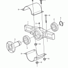 SX-M Jackshaft bearing housing, early version