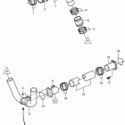 SX-M Jackshaft connecting components, 4.3l