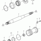 SX-M 2.18 Propeller shaft and bearing housing