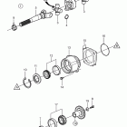 SX-MTD 1.79 Bearing carrier and u-joint, rockwell