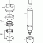 SX-MTD 1.79 Lower vertical shaft