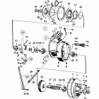 TAD120AHC Clutch rockford borg warner 8'' utv 2, 8:1, 10...