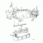 TAD120AHC Engine with installation components: c