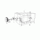 TAD120CHC Casing and ventilation fan with installation components