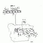 TAD121CHC Induction and exhaust manifold with installation compone...