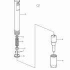 TAMD31D Fuel injector, components