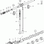 TAMD31P-A Camshaft and valve mechanism