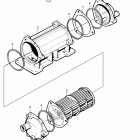 TAMD31P-A Oil cooler, components