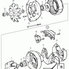 TAMD31P-A Alternator 28v 60a, components: 873757