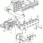 TAMD31S-A Induction and exhaust manifold