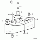 TAMD31S-A Drive extension, 4'' (101.6mm) dp