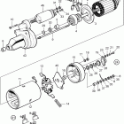TAMD31S-A Starter motor, components