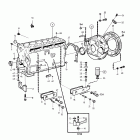 TAMD41A Cylinder block and flywheel casing