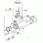 TAMD41A Heat exchanger with installation components: b