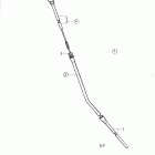 TAMD41A Oil dipstick kit, left side