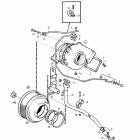 TAMD41A Turbo and air filter with installation components