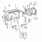 TAMD41B Cylinder block and flywheel casing