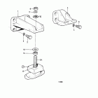 TAMD41D Engine mounting for reverse gear prm