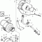 TAMD41H-B Turbocharger and air filter