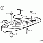 TAMD41H-B Drive extension, 1'' (25.4mm) dpx