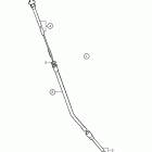 TAMD41L-A Oil dipstick kit, left side