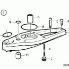 TAMD41L-A Drive extension, 1'' (25.4mm) dp
