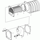 TAMD42WJ-A Oil cooler, components