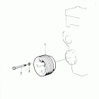 TAMD60A Extra belt pulley