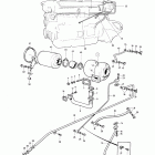 TAMD60B Turbo and air filter with installation components: b