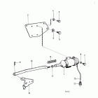 TAMD60C Stop solenoid and installation components